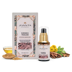 Kanaka Thailam Ayurvedic Day Face Oil for Glowing & Pigmentation | 30ml