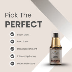 Jivantaherbal Kanaka Thailam Ayurvedic Day Face Oil for Glowing & Pigmentation | 30ml
