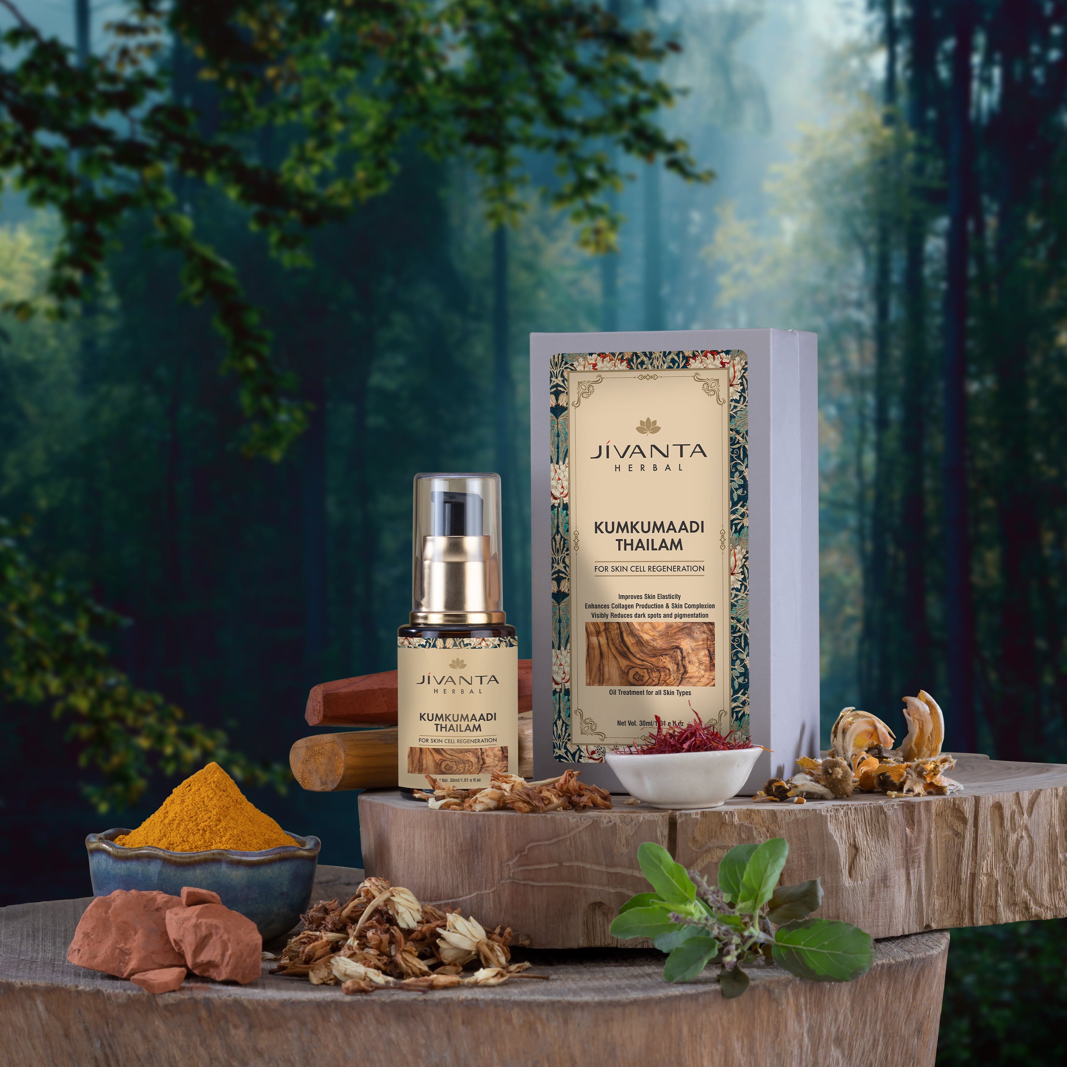 Jivanta herbal Kumkumaadi Thailam