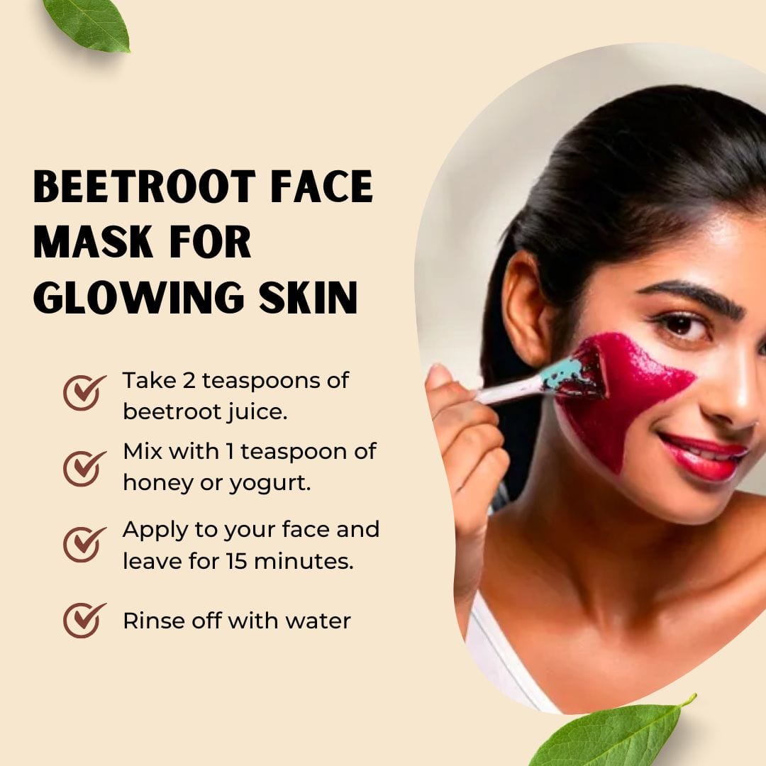 Beetroot Face Mask for Glowing Skin