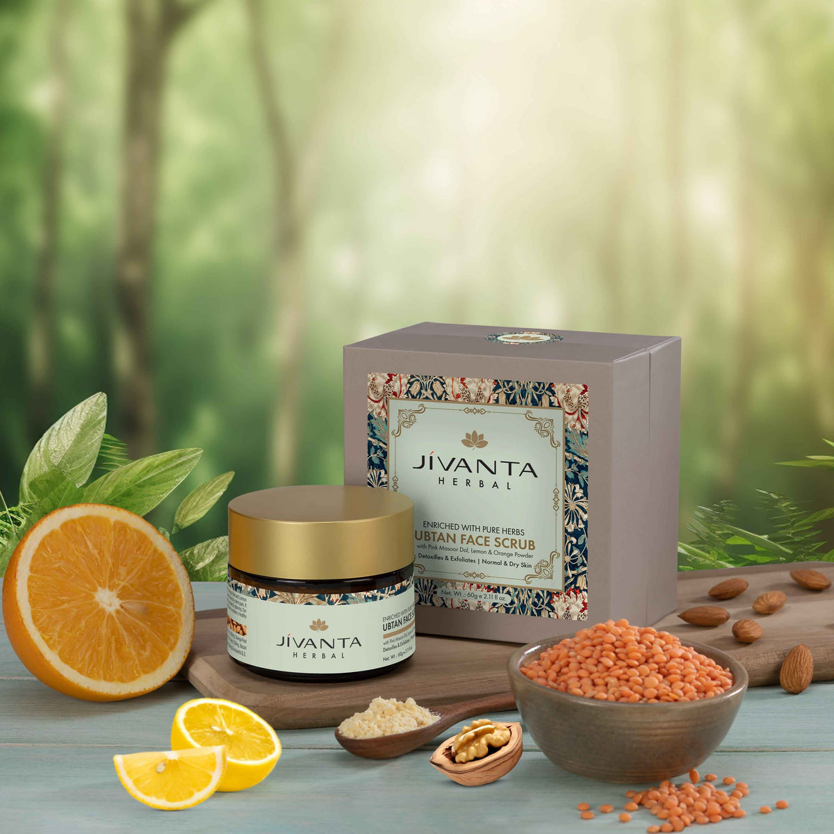 Ubtan Face Scrub Dry Normal Skin