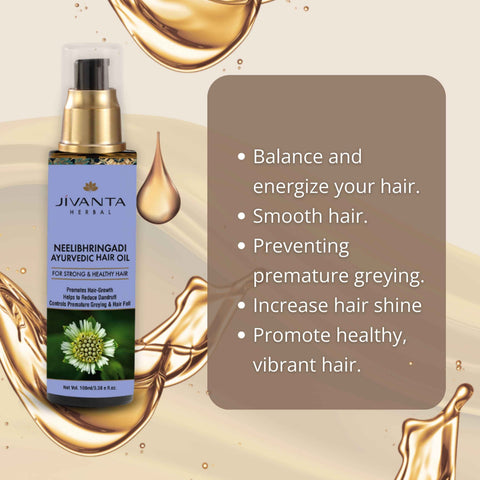 Jivanta herbal Neelibhringadi Hair Oil