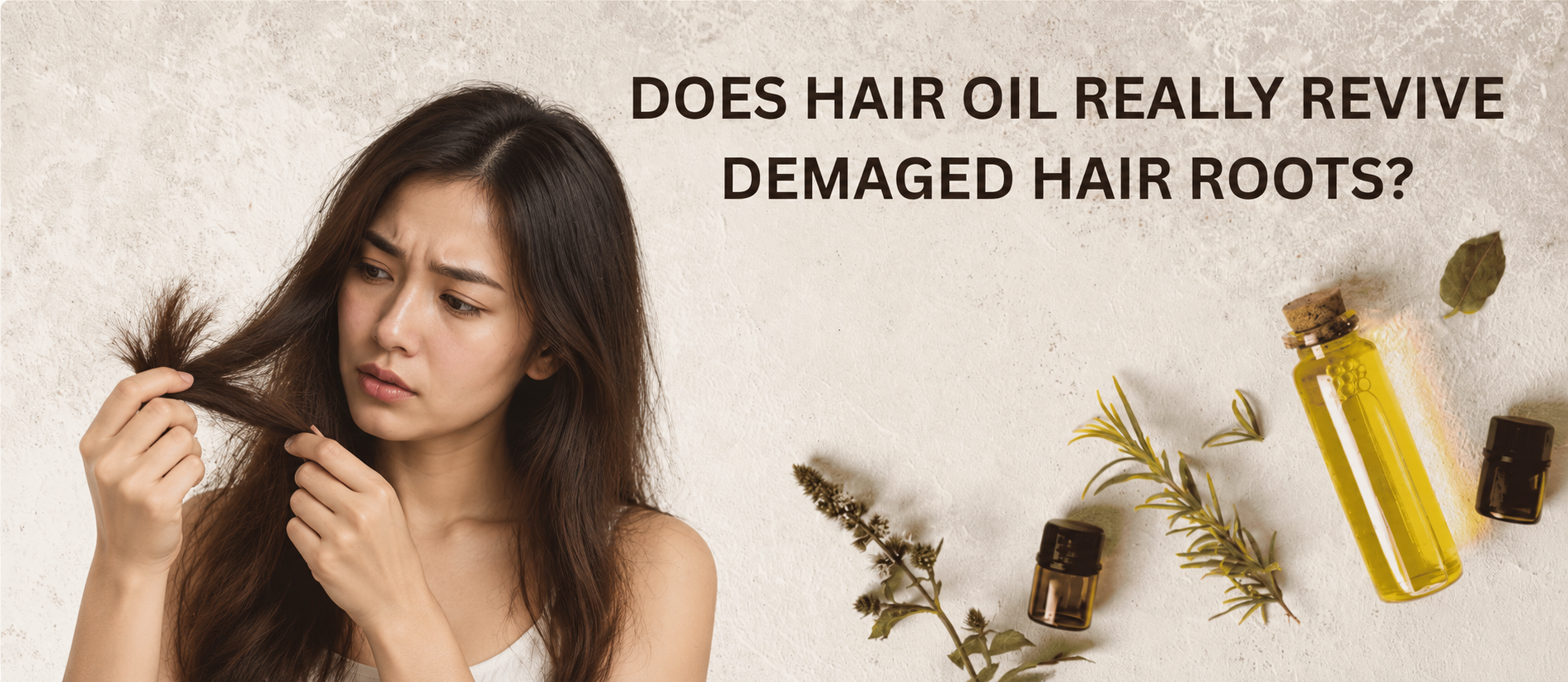 Does Hair Oil Really Revive Damaged Hair Roots?