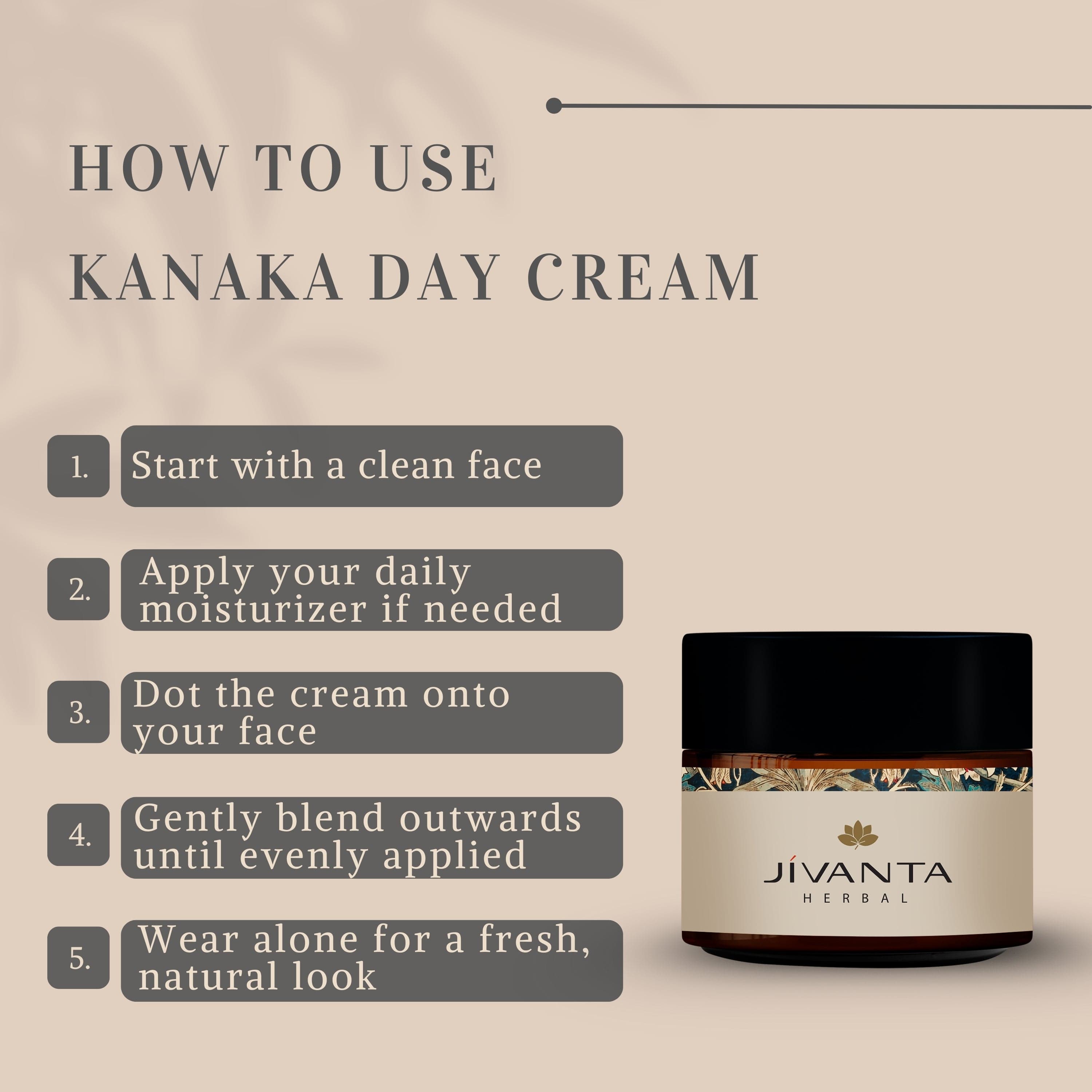 Jivanta herbal Kanaka Day Cream