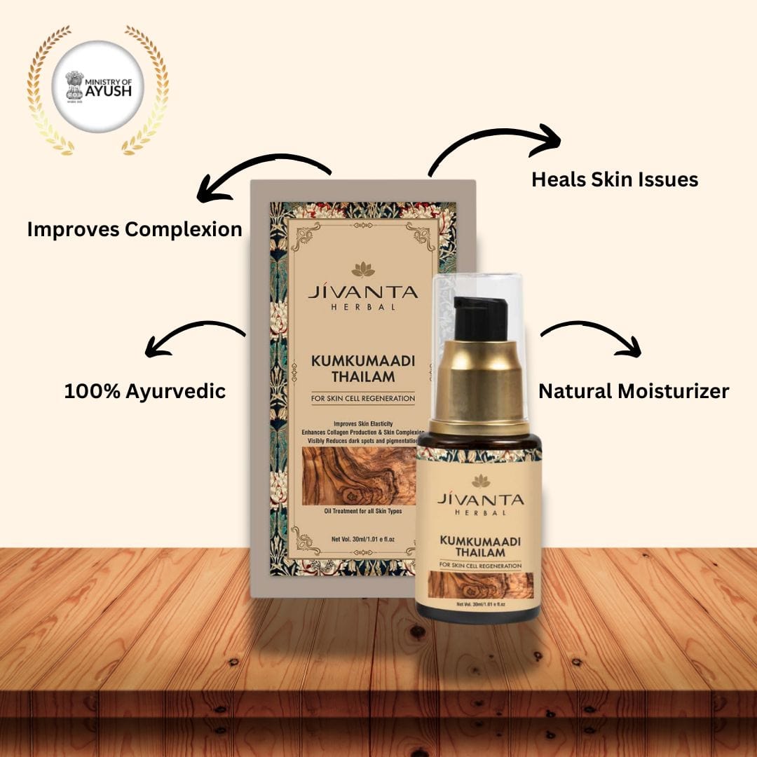 Jivantaherbal Kumkumaadi Thailam